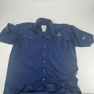 Ducks Unlimited Conservation Short Sleeve Button Shirt Menswear Drake L‎
